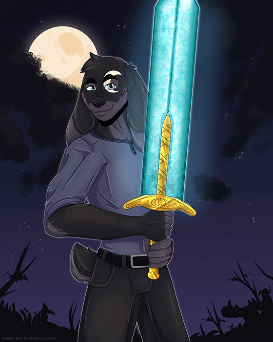 Furry Art Commission drawing rabbit bunny